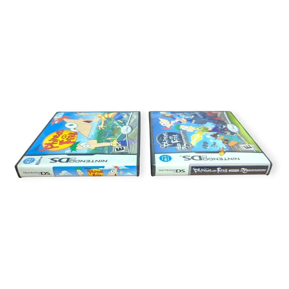 Nintendo DS Phineas and Ferb‎ Collection 2 Game Lot